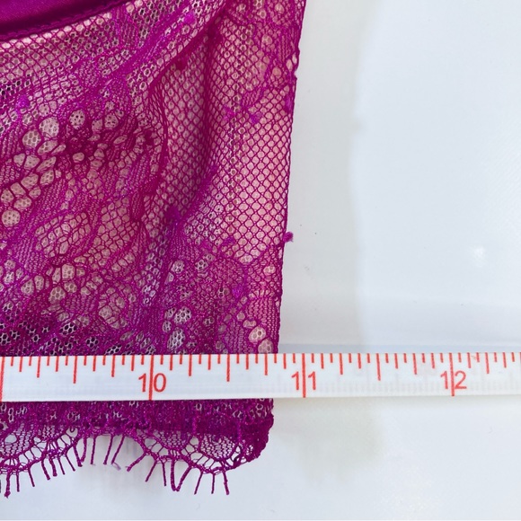 Victoria's Secret 34D Very Sexy Push Up Demi Corset Bra Top Lace Bow Details - Picture 9 of 10